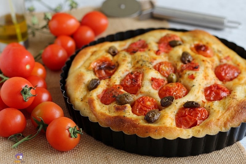 Soft Apulian Focaccia