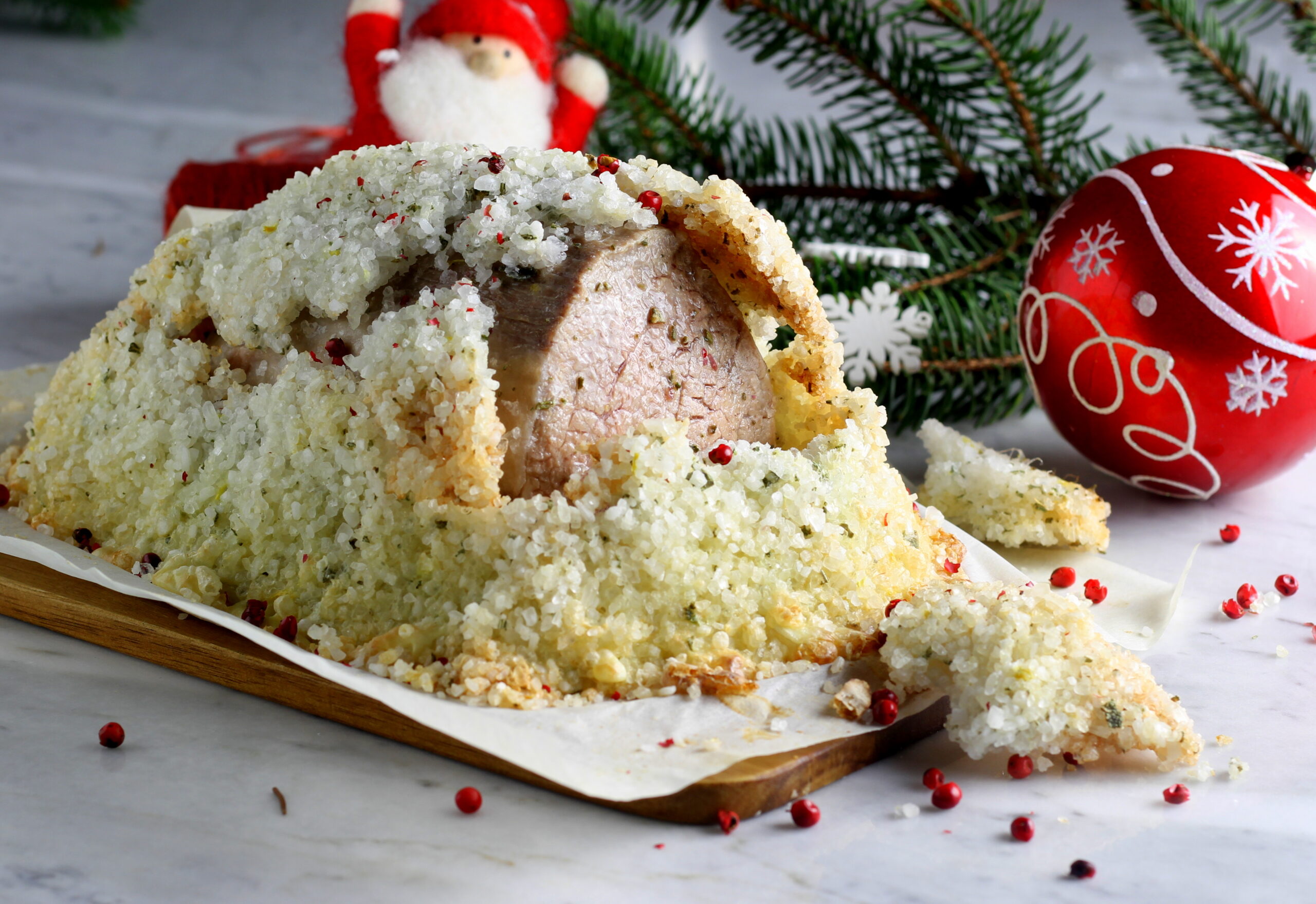 Veal Roast in Salt Crust
