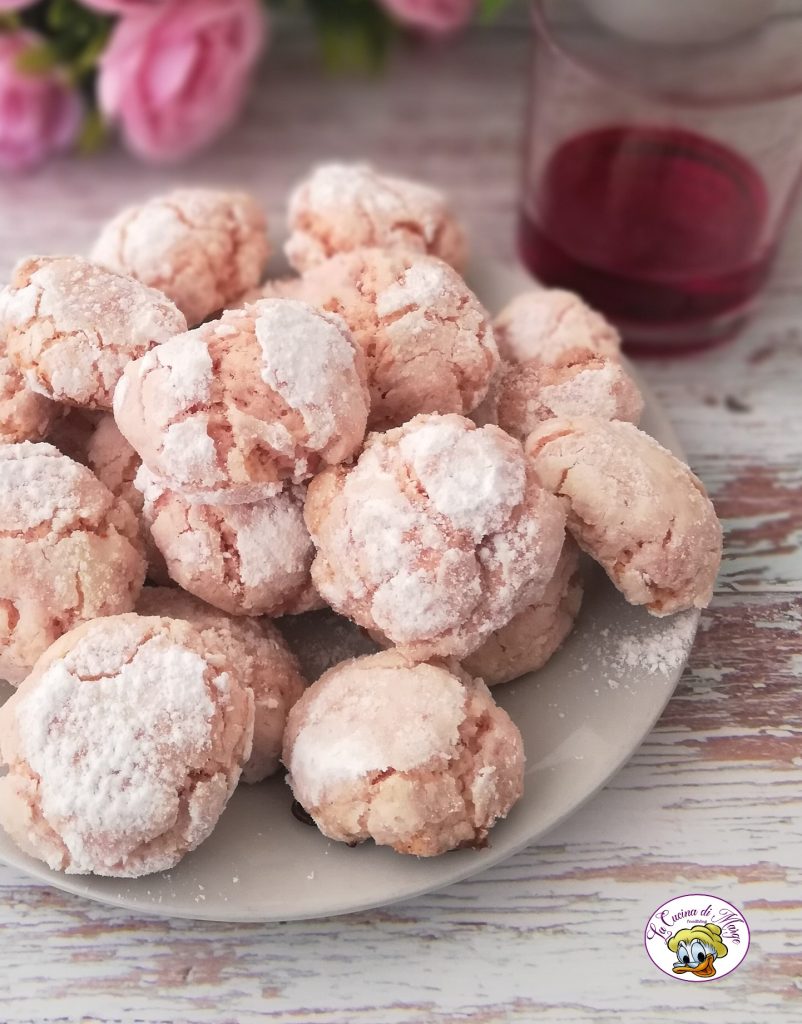 CRACKLED COOKIES with ALCHERMES