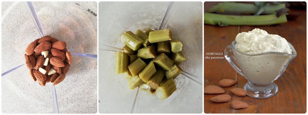 artichoke stem pesto