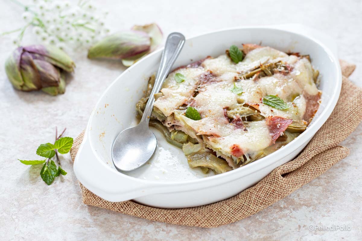 White Artichoke Parmesan