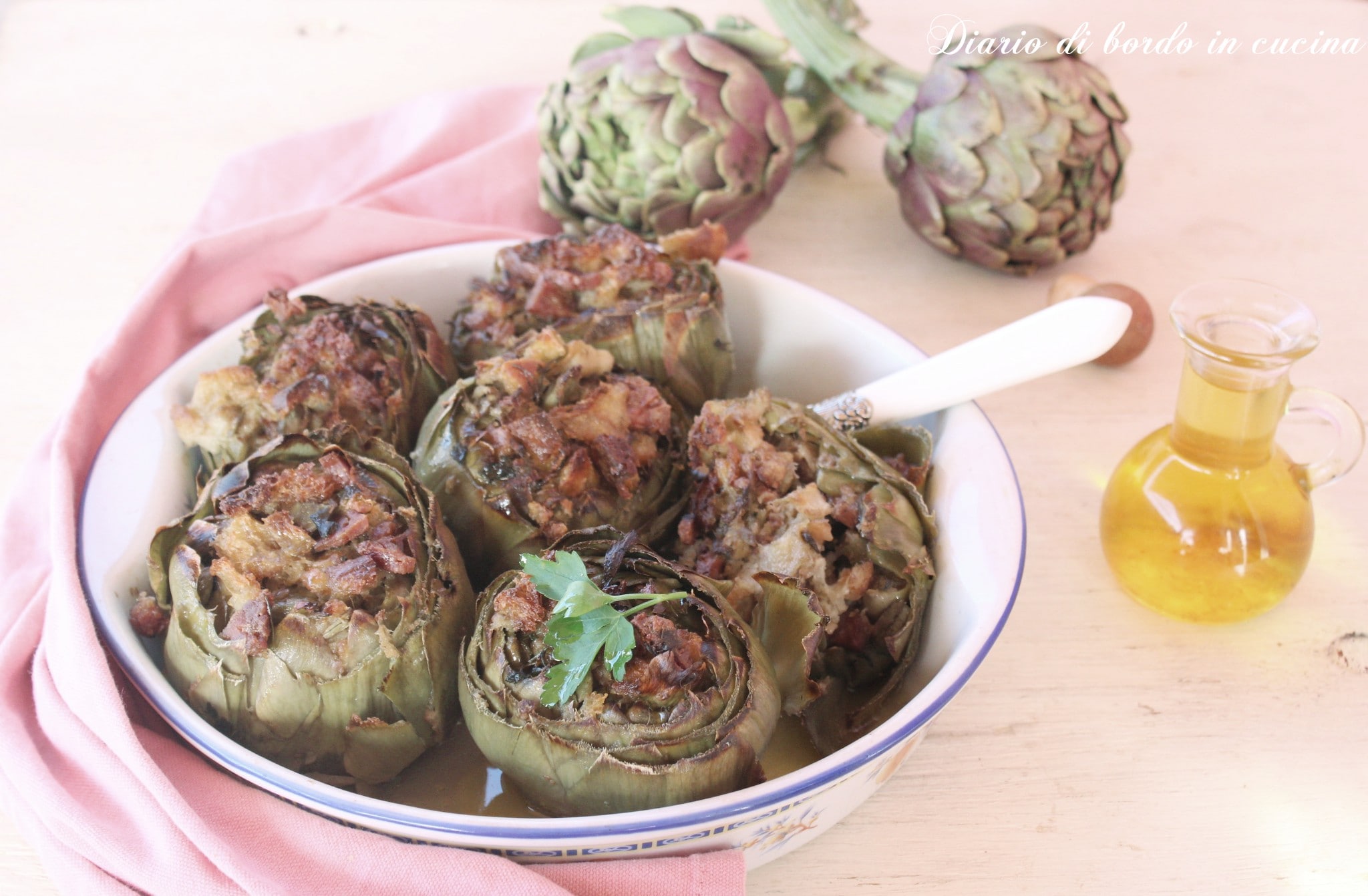 Artichokes alla Ghiotta
