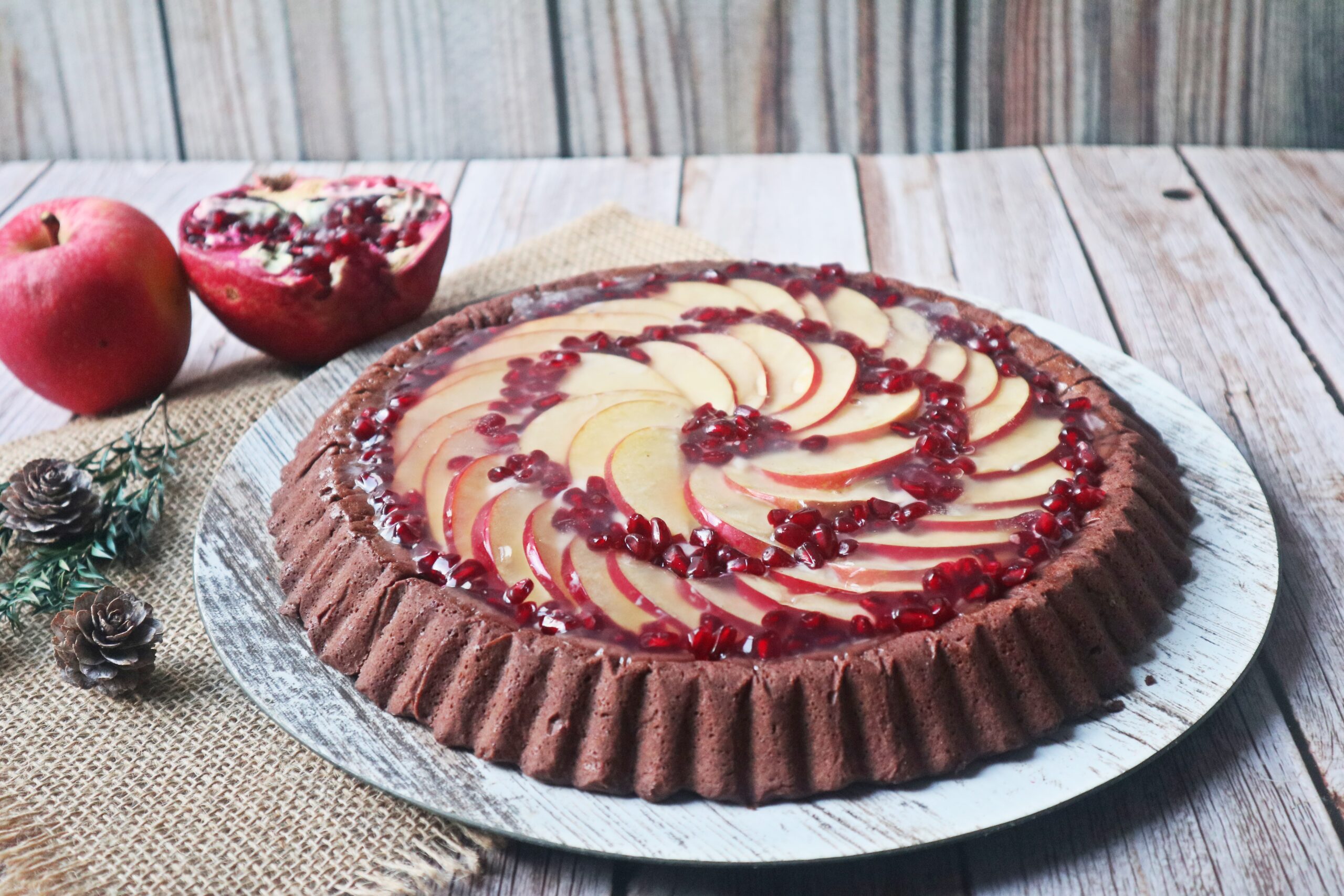 Autumn Cocoa Tart
