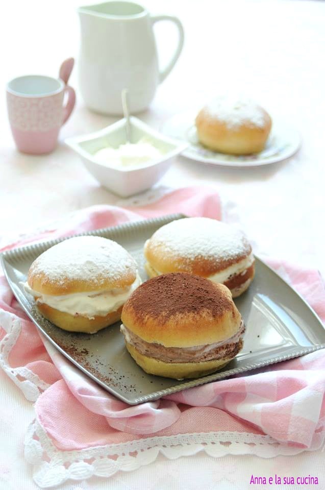 Cloud Brioche Filled with Dual-Flavor Cream