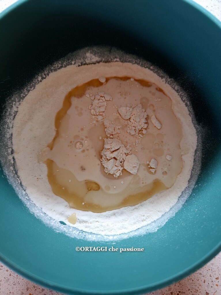 adding the liquids