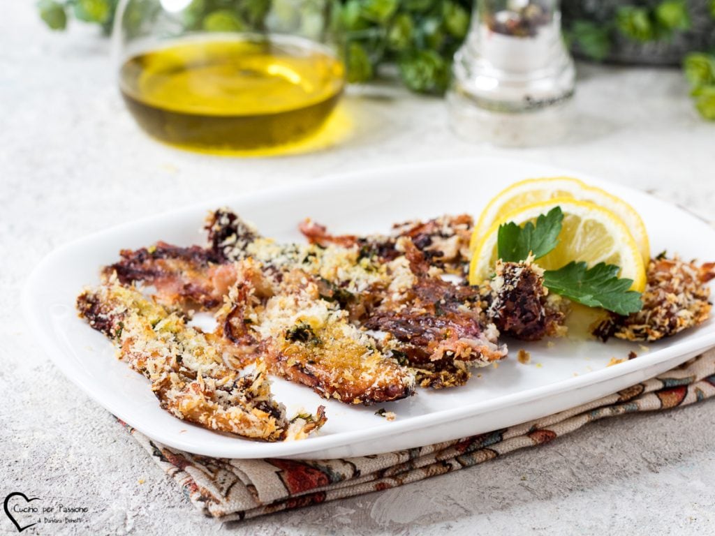 baked breaded calamari