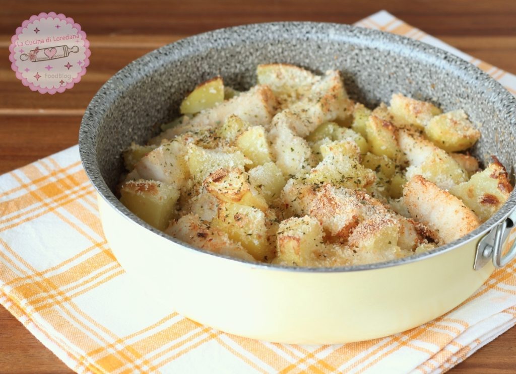 baked cod with potatoes