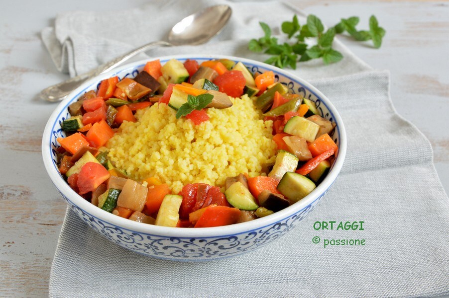 baked-couscous-with-vegetables Passionate about Vegetables