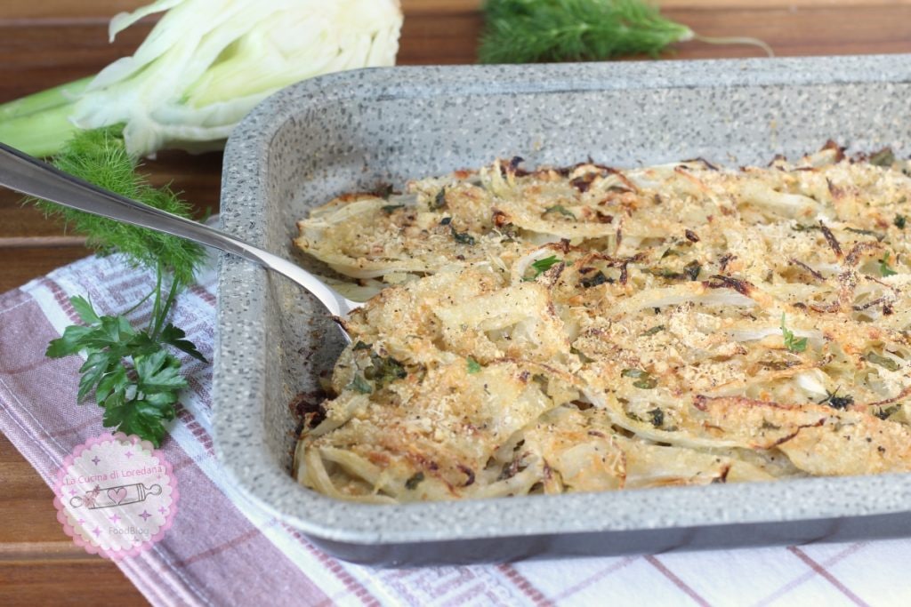baked fennel and onions