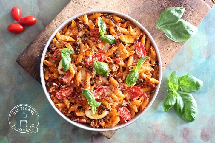 Baked Pasta in Air Fryer