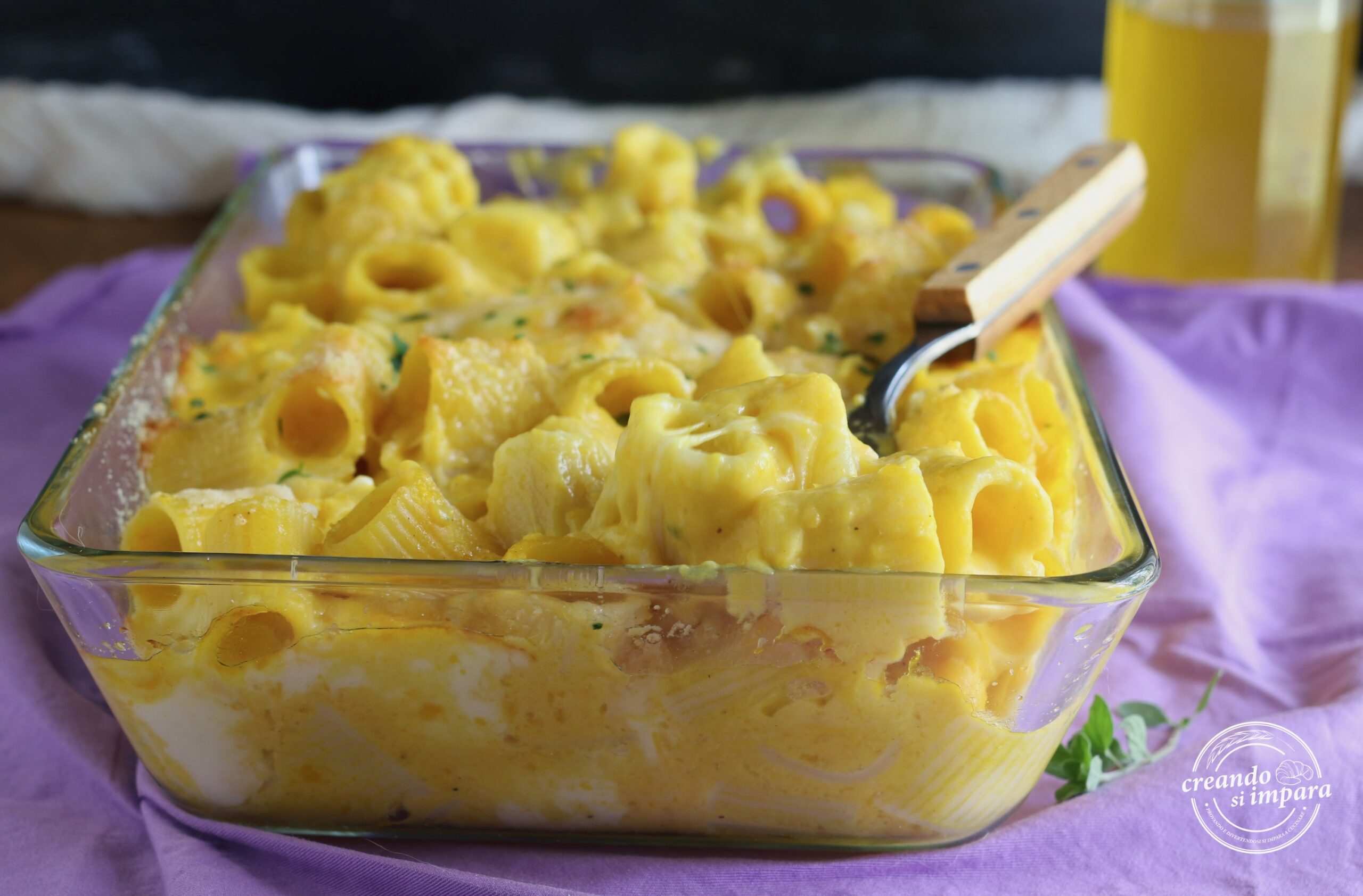 Baked Pasta with Pumpkin