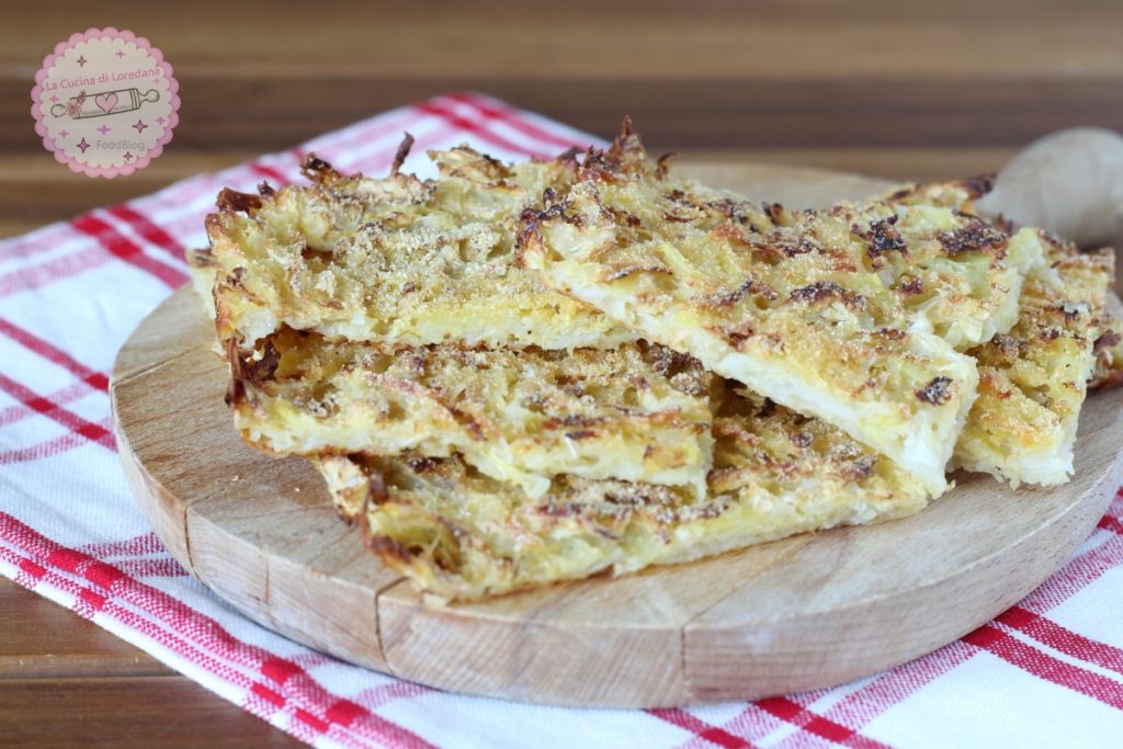 baked potato and cabbage gratin