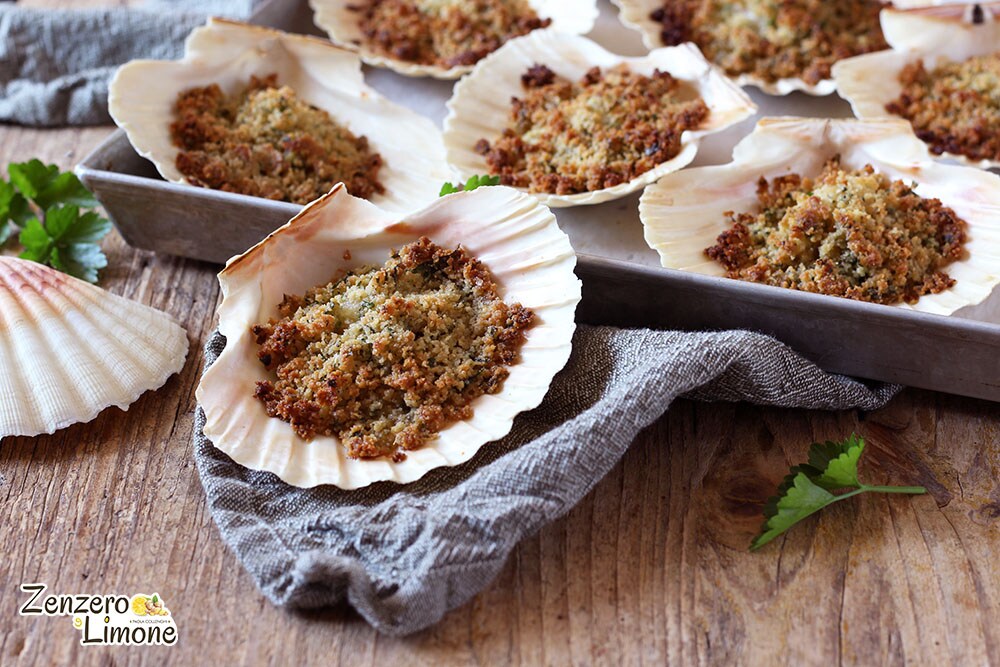 Baked Scallops