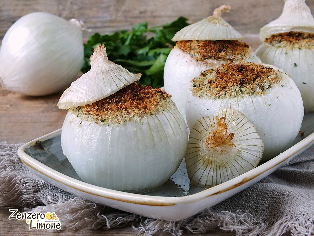 Baked Stuffed Onions