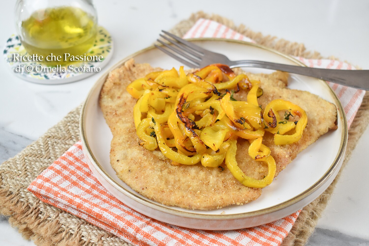 Baked Turkey Cutlets with Peppers