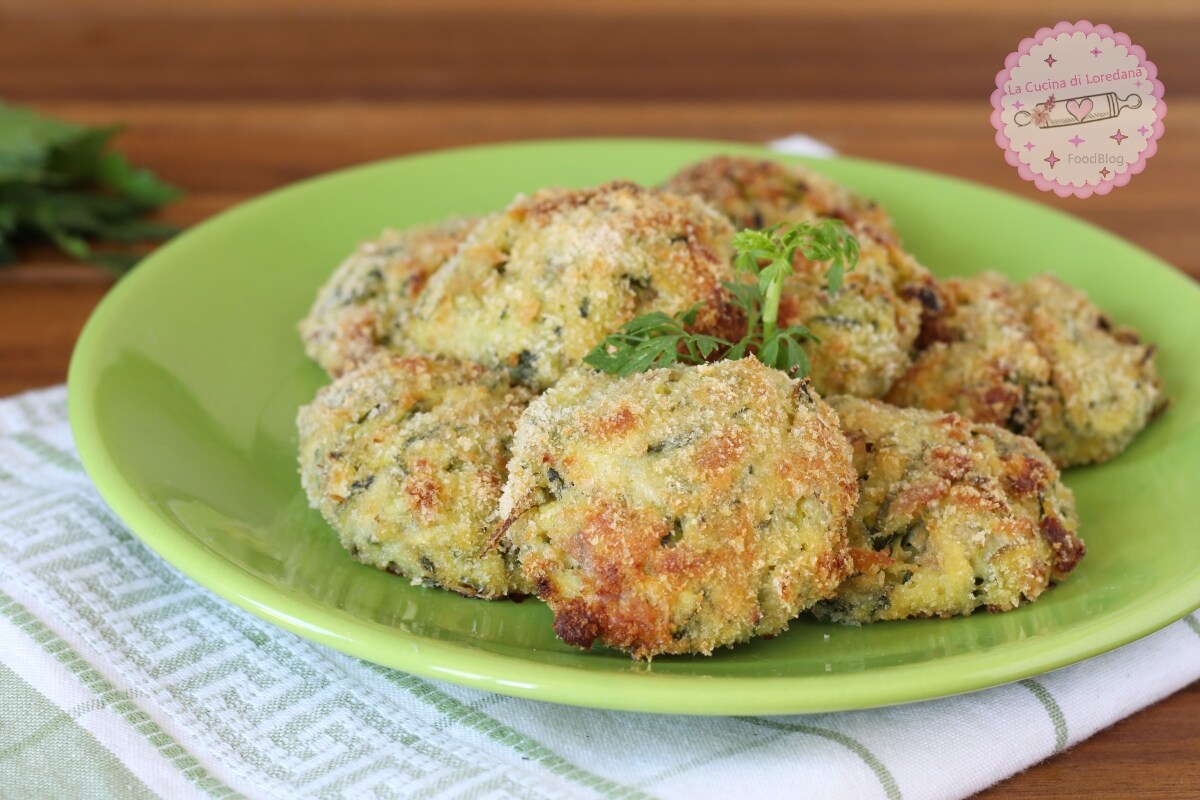 BAKED ZUCCHINI MEATBALLS the crispiest and the tastiest