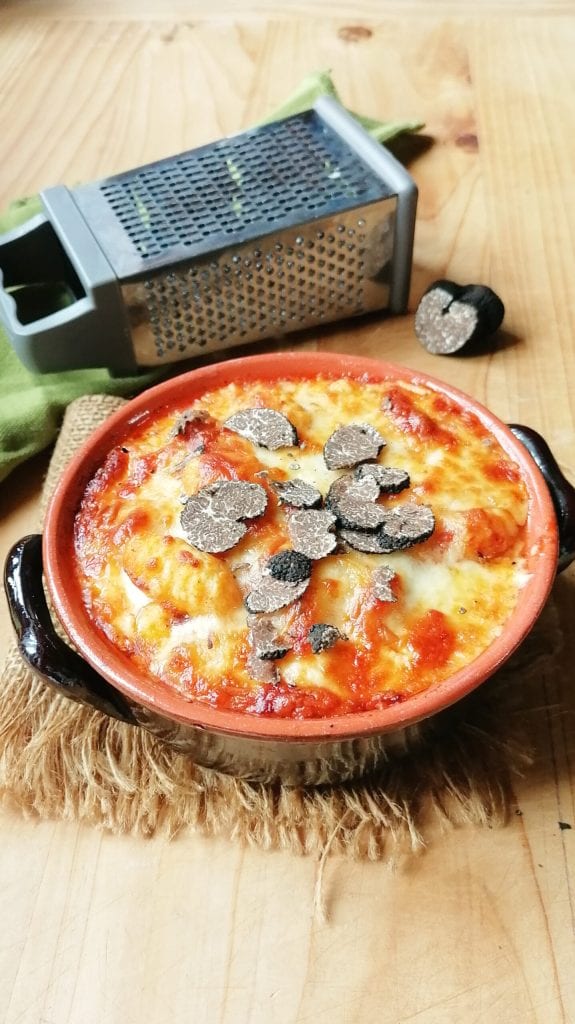 baked truffle gnocchi