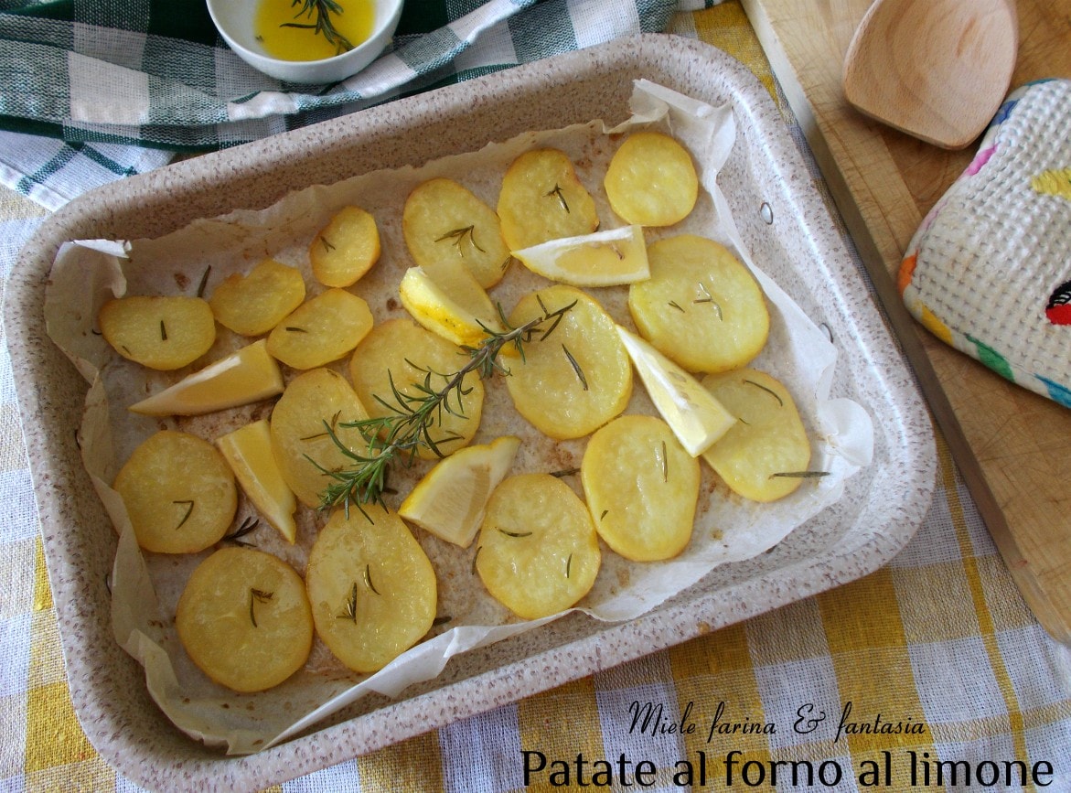 Baked Lemon Potatoes