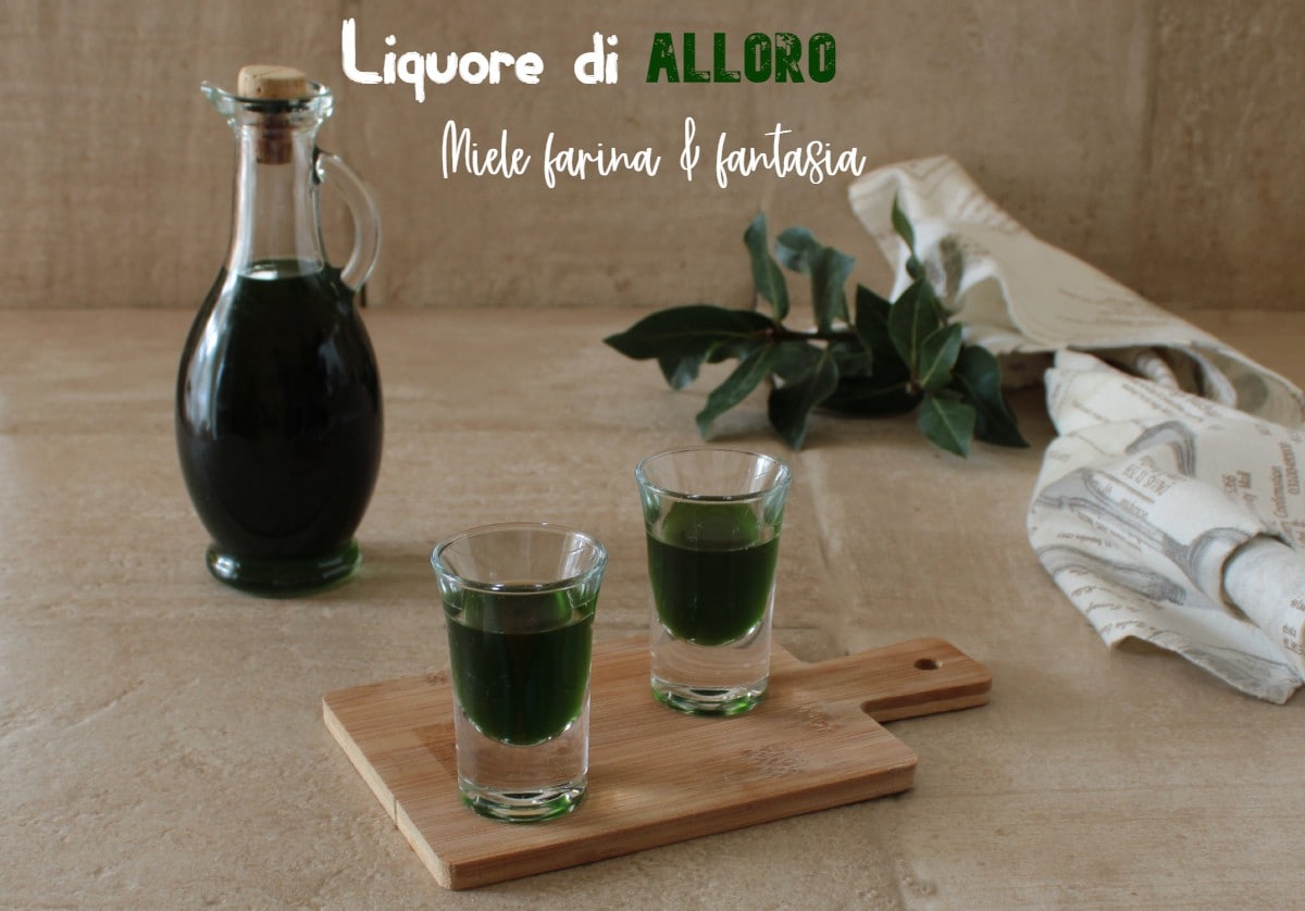 Homemade Bay Leaf Liqueur. Family Recipe