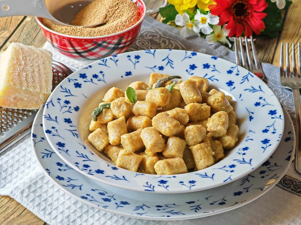 Amaranth Gnocchi