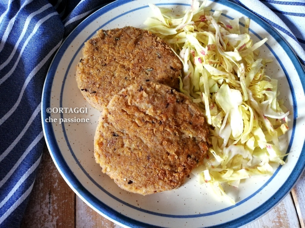 bean and vegetable burger