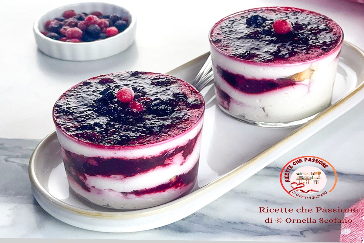 Berry Millefeuille with No-Bake Milk Cream