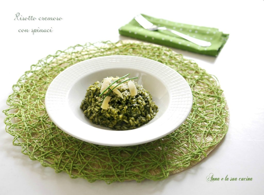 Creamy Risotto with Spinach