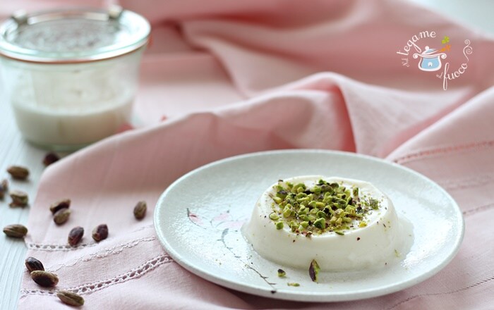 Blancmange in Jar Cooking