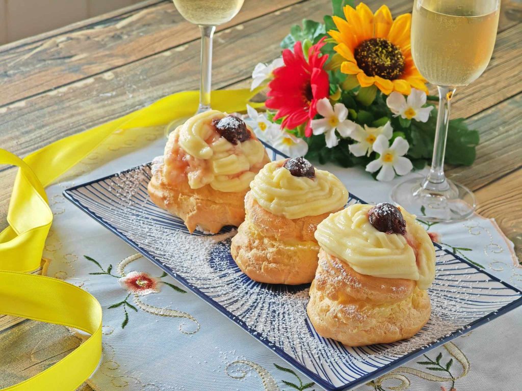 Baked Zeppole di San Giuseppe