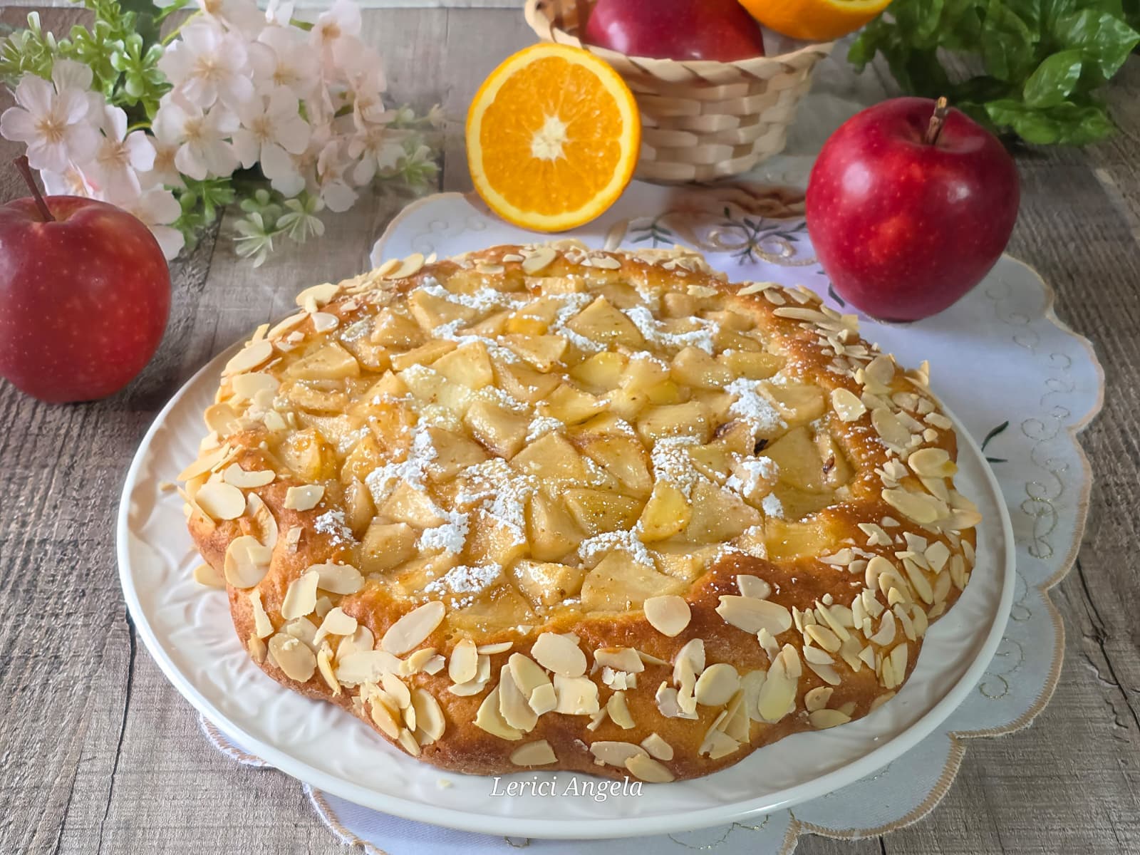 Apple Cake with One Egg and Super Soft Yogurt with Variations