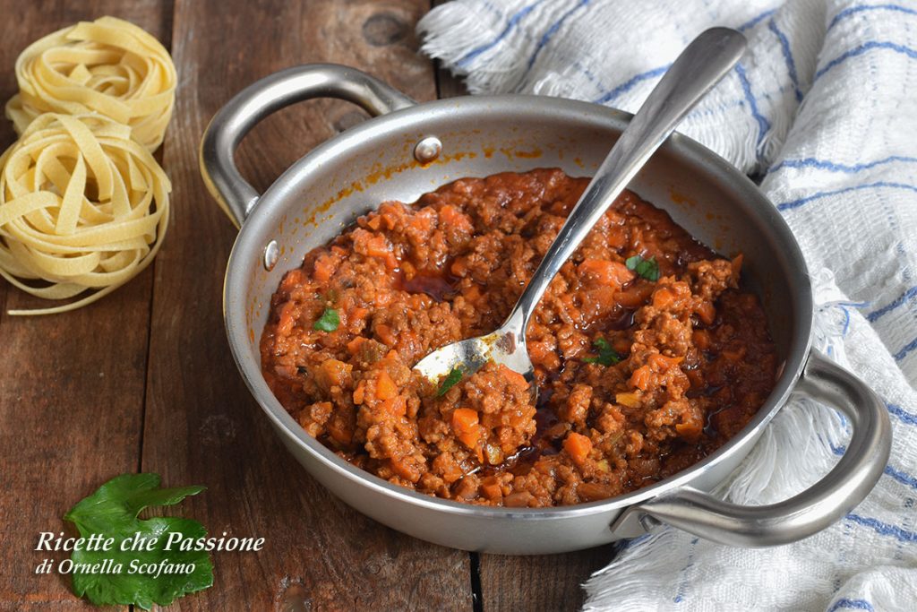 homemade bolognese sauce