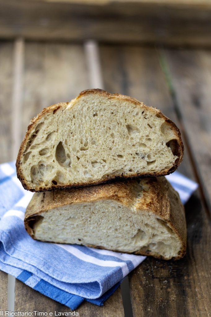 bread with senatore cappelli durum wheat