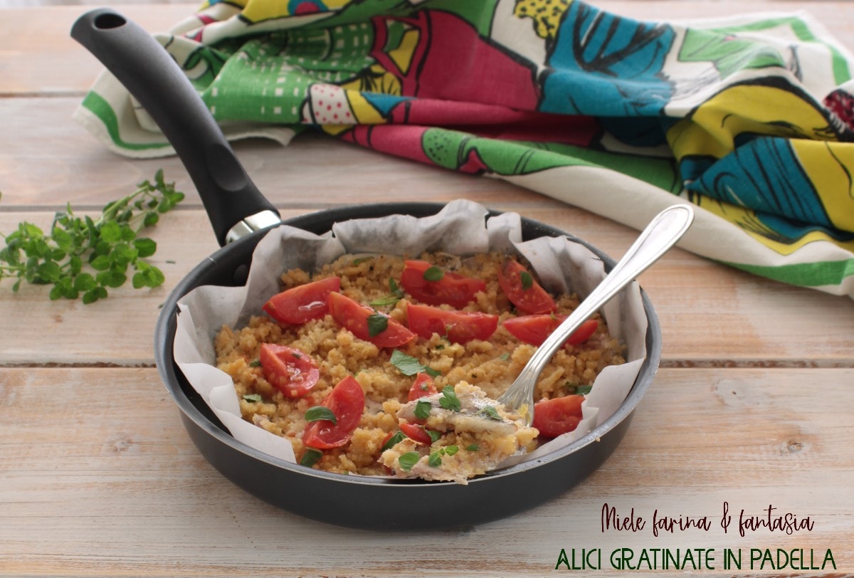 Breaded Anchovies in the Pan