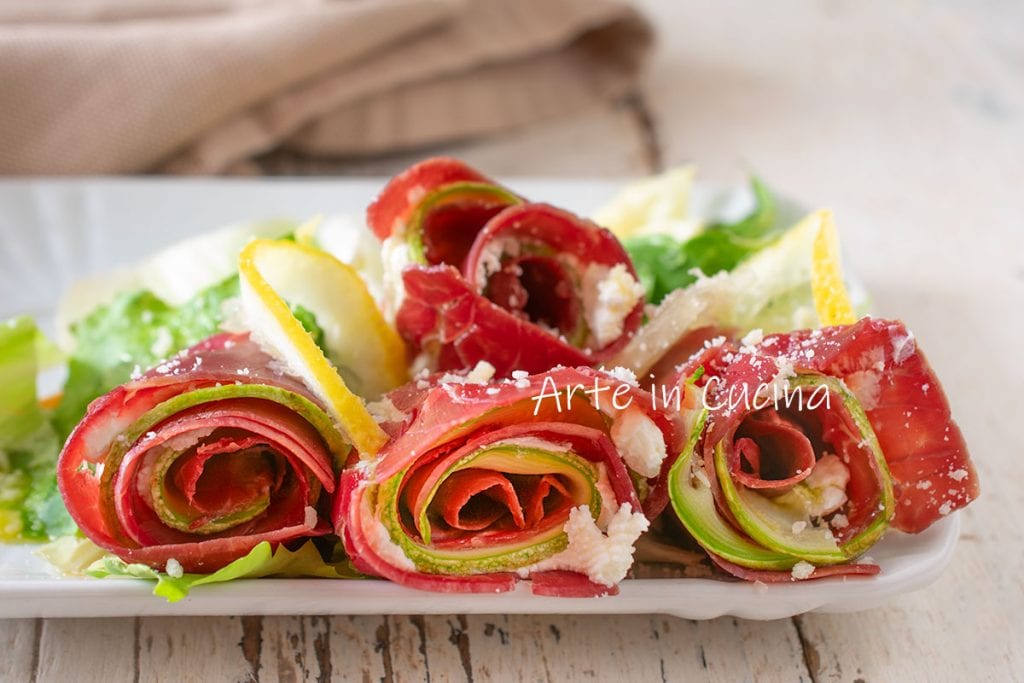 BRESAOLA and robiola ROSES