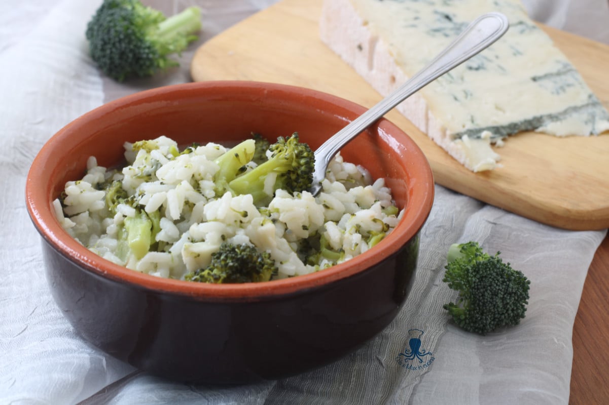 Broccoli and Gorgonzola Risotto