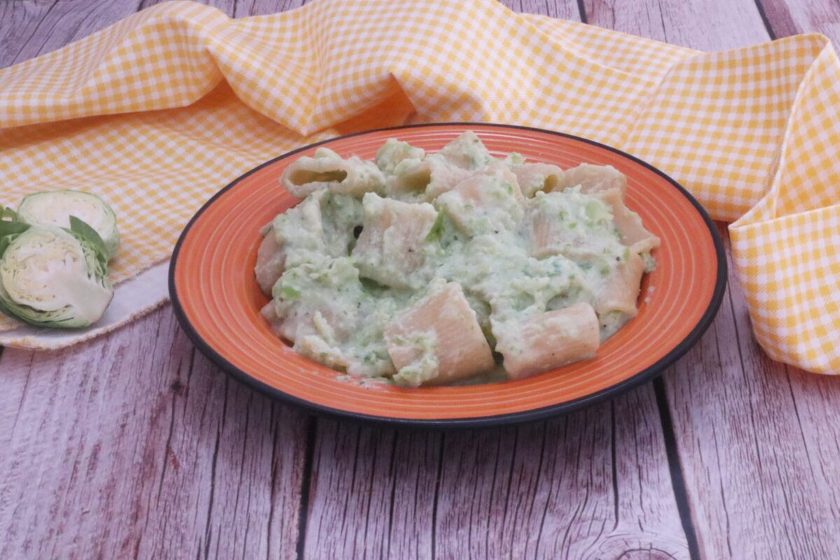 Brussels Sprouts Cream Pasta