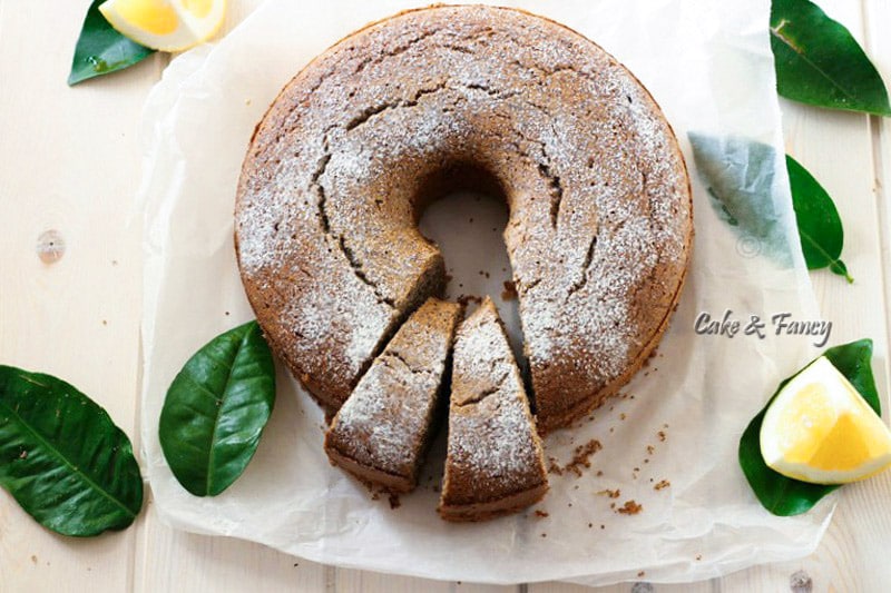 Buckwheat and Grapefruit Bundt Cake