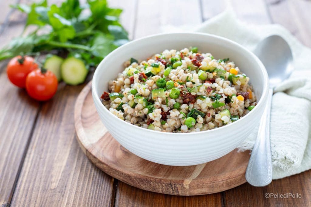 buckwheat and vegetable salad