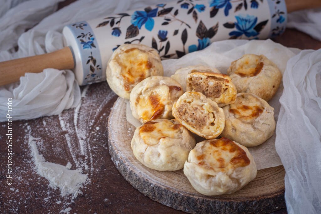 Crazy Dough Stuffed with Meatball Filling