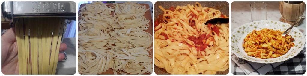 tagliatelle with Bolognese sauce