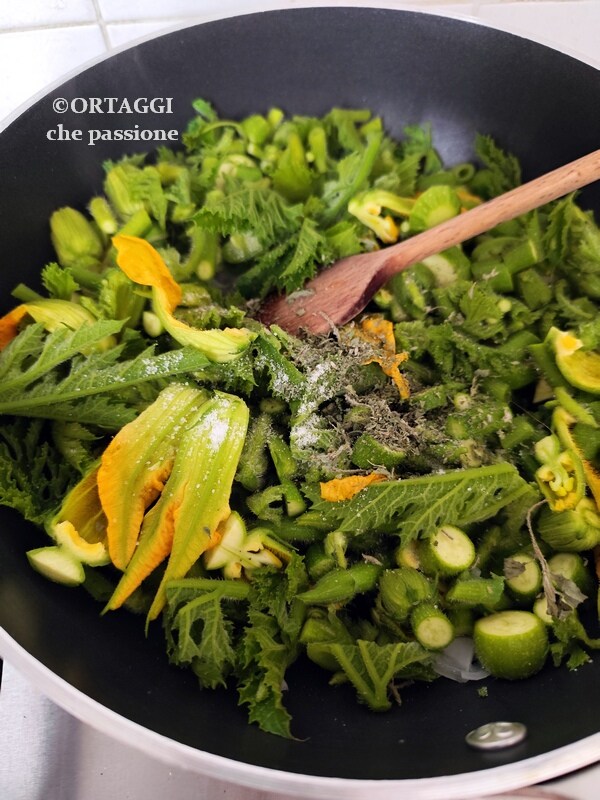 sautéed zucchini sprouts