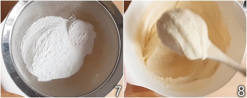 c. add flour or rice flour for gluten-free castagnole