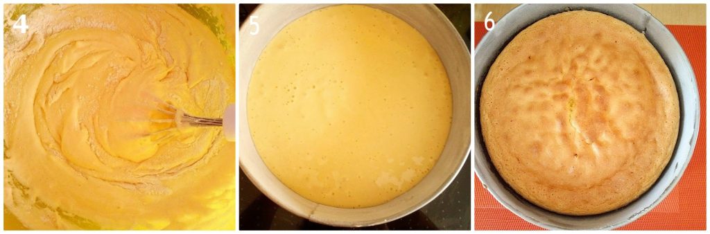 mimosa cake with custard and chocolate c2