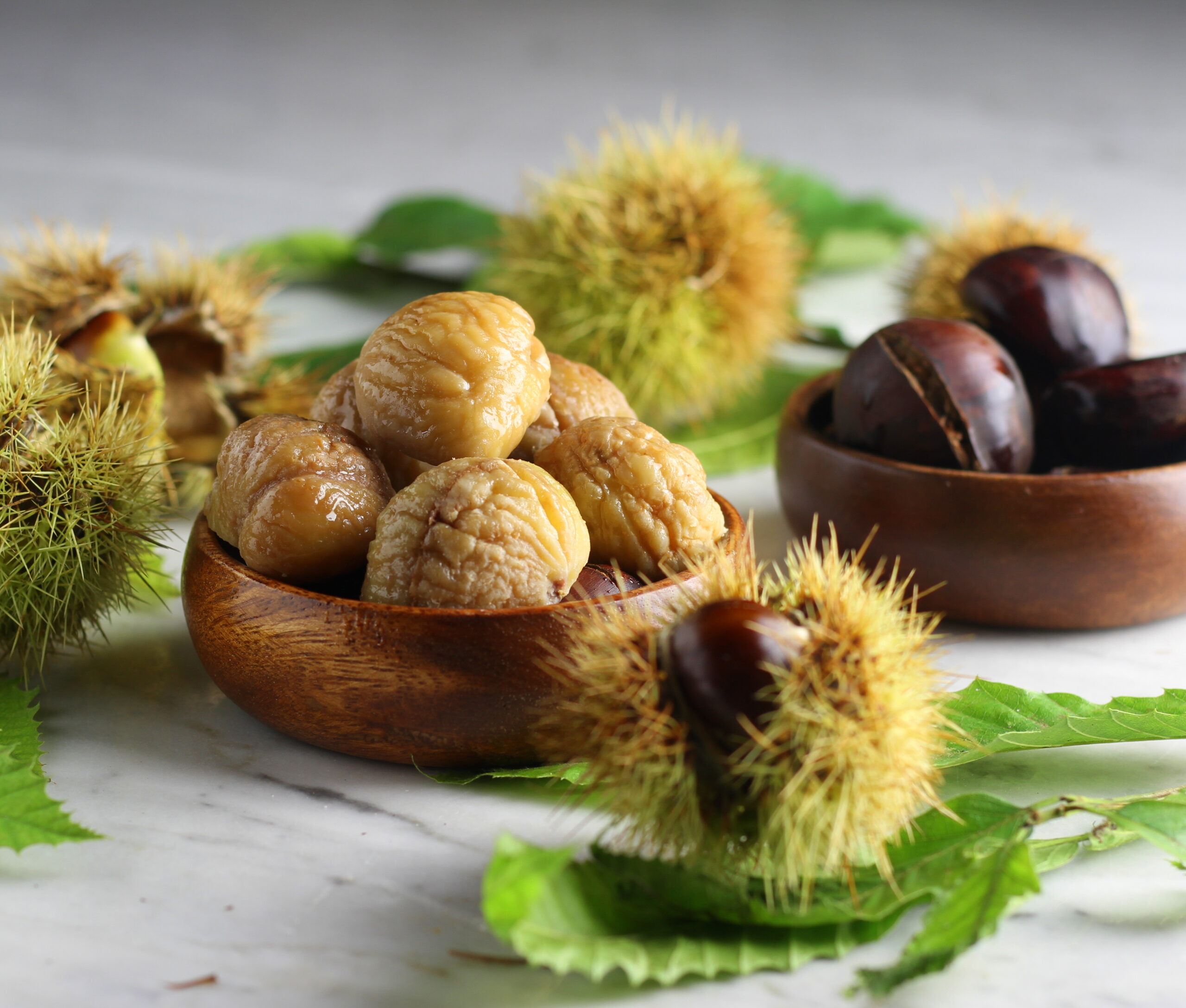 Boiled Chestnuts in Pressure Cooker