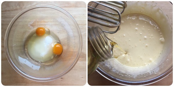 Cake with jam - step 1