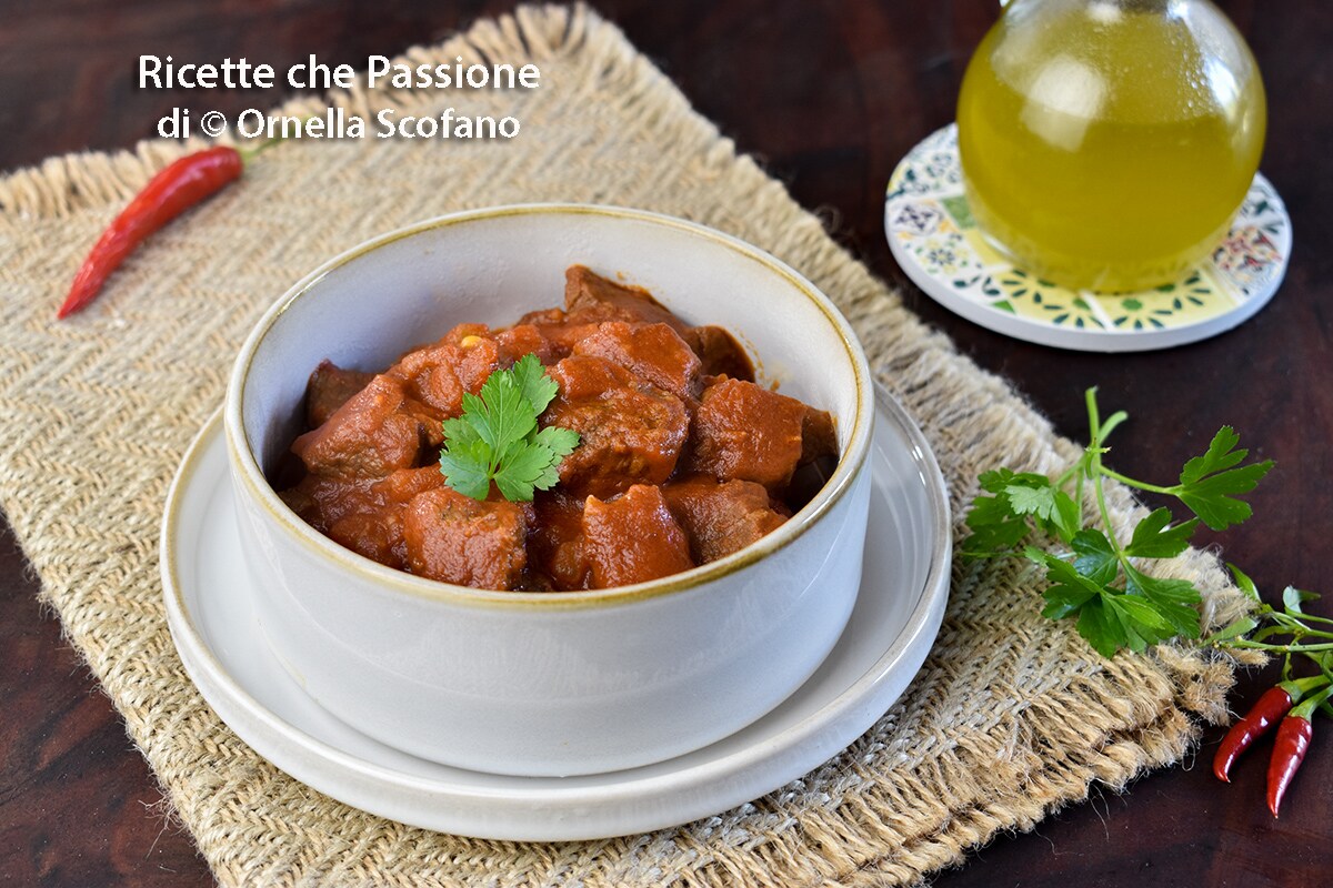 Calabrian Beef Stew with Beef Chunks