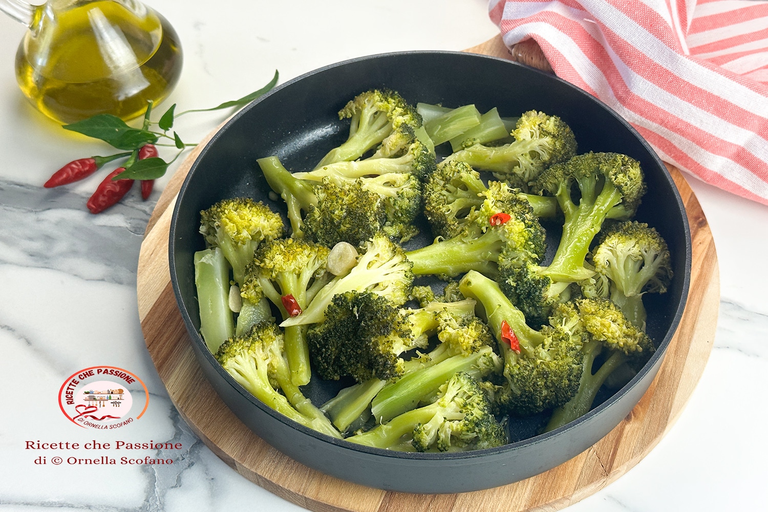 Calabrian Pan-Stewed Broccoli the Christmas Eve Broccoli