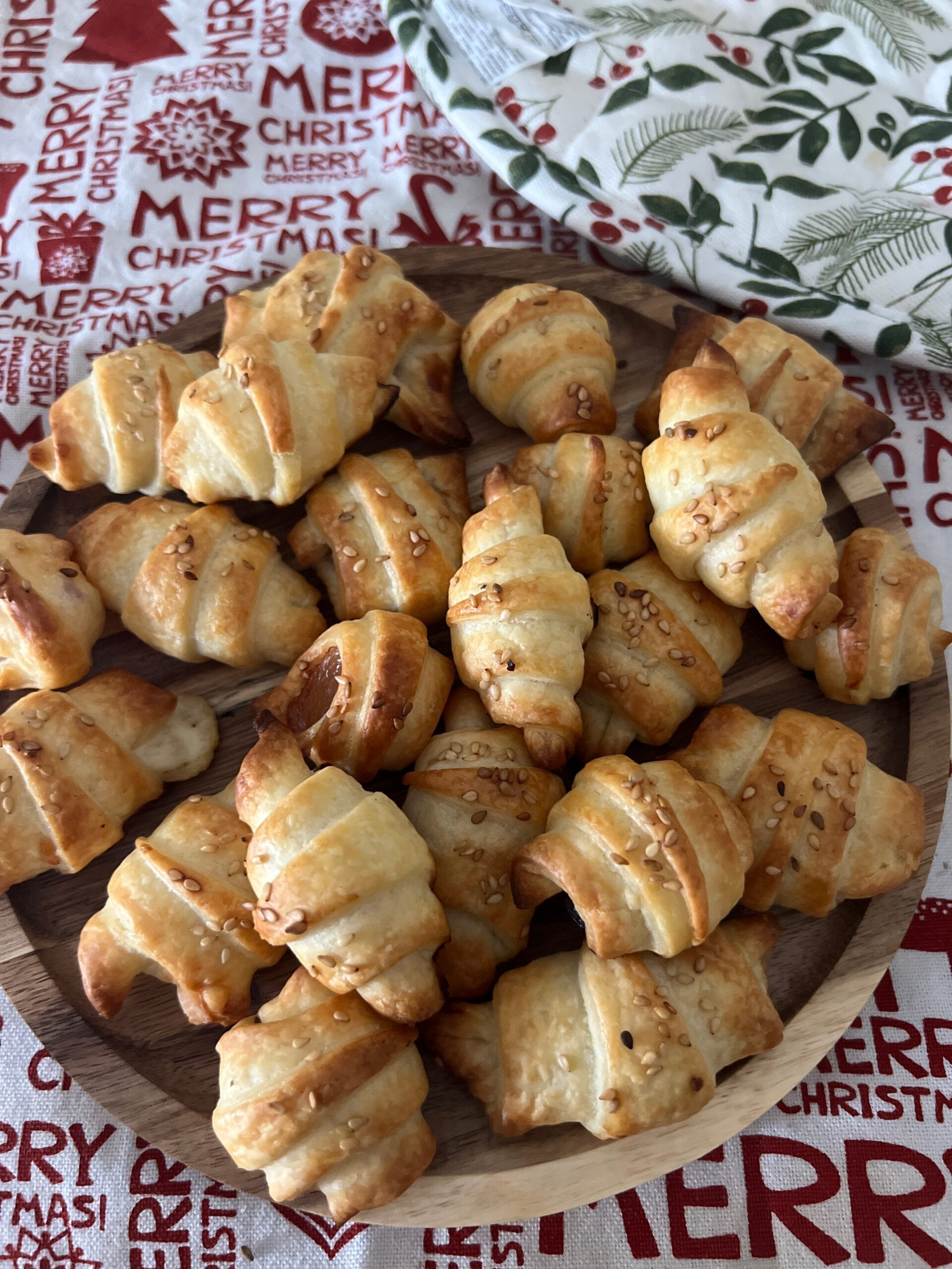 Holiday Appetizer: Stuffed Savory Croissants