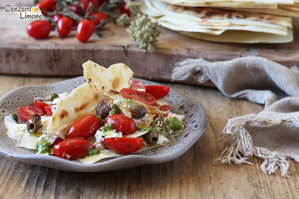 Caprese carasau