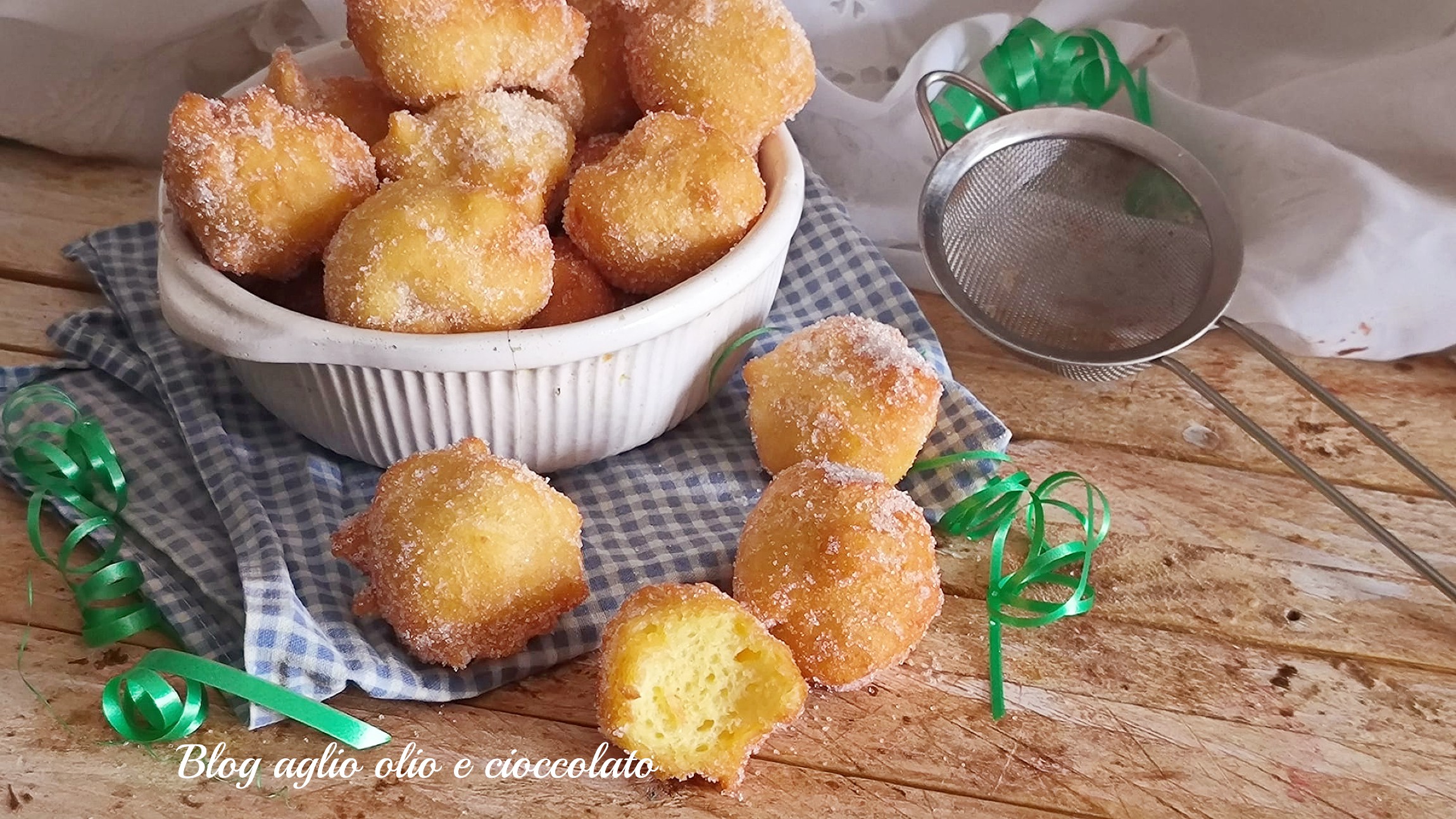CARNIVAL FRITTERS WITH POTATOES